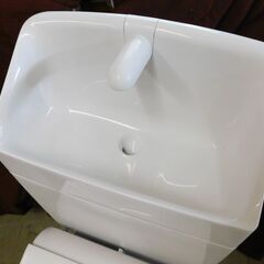 【JM730②】設置のみ 実用未使用 ジャニス工業 トイレセット 便器+タンク+温水便座セット JCS-210DRN BW1 SC8010-SGA BW1 SV2002-1EH BW1の画像