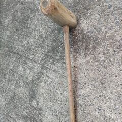 餅つき用きねの画像