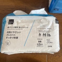 『未使用品』紙パンツ専用尿とりパット（6袋）の画像