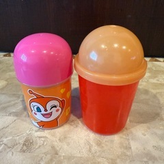 新品　アンパンマンストローマグ＋お菓子ケースセットの画像