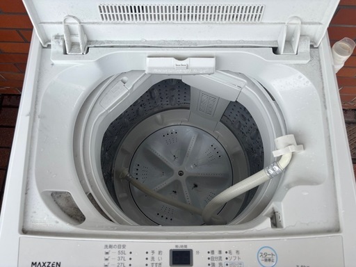 MAXZEN 全自動洗濯機 7.0kg 2022年製 リユース美品☆