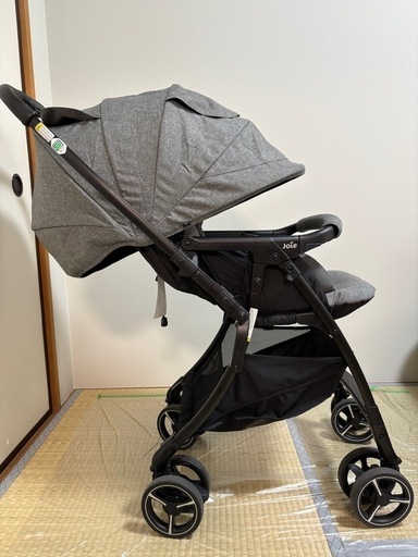【美品】joie(ジョイー)  ベビーカー　スマバギ4WD(クロム)