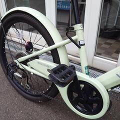 【商談中】子供用 自転車 22インチ 切替付き パステルグリーン 女の子の画像