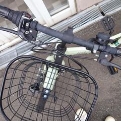 【商談中】子供用 自転車 22インチ 切替付き パステルグリーン 女の子の画像