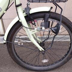 【商談中】子供用 自転車 22インチ 切替付き パステルグリーン 女の子の画像