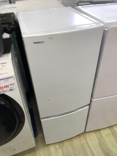 TOSHIBA 153L 冷凍冷蔵庫:2021年製【リサイクルフカツ岡崎倉庫店】250829KT-10
