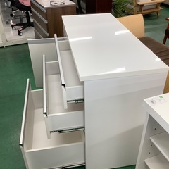 家具ならトレファク吉川店！！   キッチンカウンター　ホワイトの画像