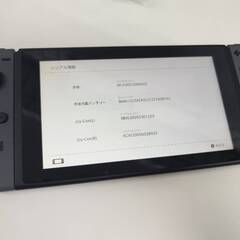 【良品】Nintendo Switch HAC-001(-01) 2019年製/HAD-S-KAAAAの画像