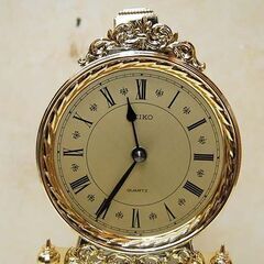 SEIKO QUARTZ 置時計 アンダンテ 幅21.5×奥行21.5×高さ36.5cm PW502G 飾り時計 振り子 クォーツ式 セイコー 札幌市 清田区 平岡の画像