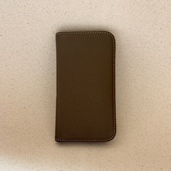 本革 iPhone 11 Pro 手帳型 スマホケースの画像