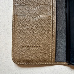 本革 iPhone 11 Pro 手帳型 スマホケースの画像