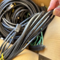 電源ケーブル HEWTECH タイネツ E35496-L 300V 約20本の画像