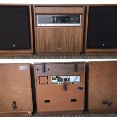 ○【通電・一部動作OK】YAMAHA SS-40.60 ヤマハステレオシステム オーディオ ターンテーブル スピーカー【店頭引取秋田県】(NF250724)549-2Wの画像