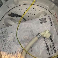 アイリスオーヤマ ITW-70A01W 2024年製　高年式　洗濯機の画像