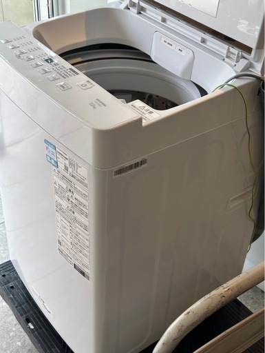 アイリスオーヤマ ITW-70A01W 2024年製　高年式　洗濯機