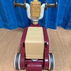 【美品】ディズニー ベビートイ くまのプーさん おしゃべりウォーカーライダーの画像