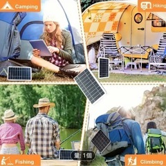 ソーラーパネル充電器　新品の画像