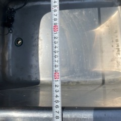 アルミ風呂桶 畑の水やりなどにの画像
