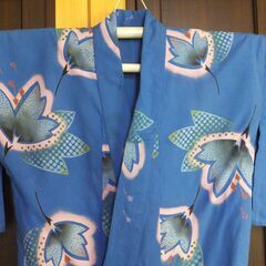 注染浴衣★花柄★昭和レトロの画像