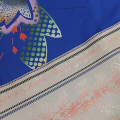 注染浴衣★花柄★昭和レトロの画像