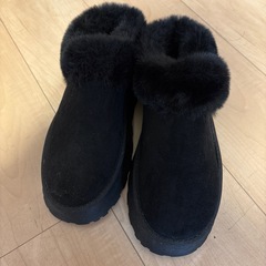 ふわもこブーツ 24.5-25.0cmくらいの画像