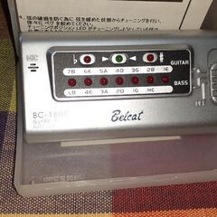 ギター　ベース　チューナーの画像