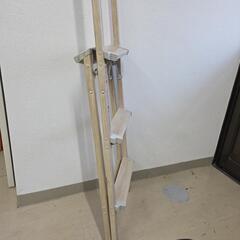 【配送無料】CAINZ 折り畳み式3段梯子　　5307の画像
