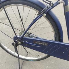 26インチ 🚲 中古 自転車 7,980円 🔁3段切替 🔑鍵新品 💡ライト付 新規防犯登録料コミ 926の画像