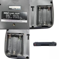 186000 ジャンク品 SEGA セガ レトロゲーム HGG-3210  ブラック SEGA GAME GEAR [250228HM260081]の画像