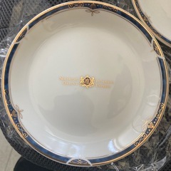 【未使用品】　Nostalgie Istanbul Orient Express プレート　皿セット　鉄道ファン、コレクター必見！の画像