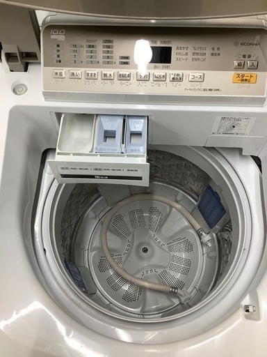 【トレファク　ラパーク岸和田店】全自動洗濯機　Panasonic 10.0kg 2017年製