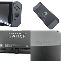 186000 現状品 Nintendo 任天堂 ニンテンドウ Nintendo Switch グレー [250526HM120032]の画像