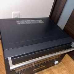 ※ジャンク品　壊れてます※ バルミューダ  電子レンジ　2018年製 K04A-BKの画像