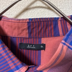 WORKMAN D.F.T. チェック長袖シャツの画像