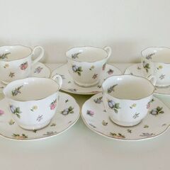 ノリタケカップ&ソーサー5客