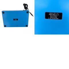 186000 現状品 三和電子 アーケードスティック ぶるらじ ブレイブルー SDC-P4-BB01A  ブルー PlayStation4 ジョイスティック [250521HM150256]の画像