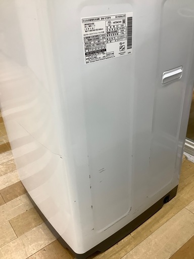 【トレファク　ラパーク岸和田店】全自動洗濯機　HITACHI 7.0kg 2021年製