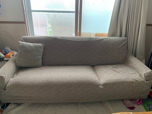 ニトリ　３人掛けソファー