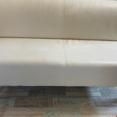 【2人掛け】 ソファー ホワイトの画像