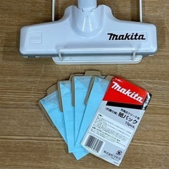 k21 【makita 掃除機】CL182FD 本体　バッテリー　充電器DC18RF スタンド パック4枚付  　の画像