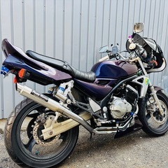 ★バリオス2 ★ええ音なります⭐︎族車仕様⭐︎カスタム　セル1発　実働の画像