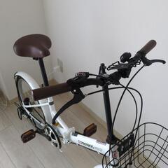 折りたたみ自転車の画像