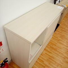 【リユースのサカイ八街店】★ジモティ割あり★ キッチンカウンター　ナチュラル　クリーニング済　YJ7609の画像