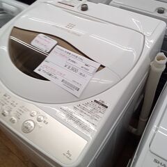 ★リユースのサカイ水戸店★ TOSHIBA 洗濯機 5.0kg 20年製 動作確認／クリーニング済み MT5323の画像