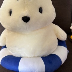 かなづちフレンズST 　ざらしー　ぬいぐるみ　浮き輪　うきわ　あざらしの画像