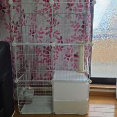 新品キャットゲージ爪やすり付きの画像