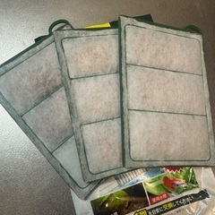 Tetraテトラ　コケ　交換ろ過材3個パックの画像