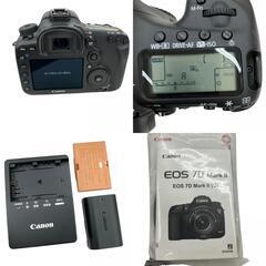 186000 現状品 Canon キヤノン デジタルカメラ EOS 7D MarkⅡ DS126461  ブラック デジタル一眼レフ [250612HM070084]の画像