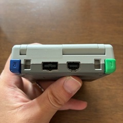 ゲームボーイアドバンス　SP IPS液晶　バッテリー新品　充電ケーブル（2m）付き　ヘッドホン出力対応 の画像