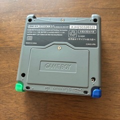 ゲームボーイアドバンス　SP IPS液晶　バッテリー新品　充電ケーブル（2m）付き　ヘッドホン出力対応 の画像